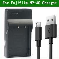 LANFULANG NP40 NP-40เปลี่ยน USB ที่บางเป็นพิเศษที่ชาร์จสำหรับ F402ฟูจิฟิล์ม Finepix,F403, F420, F455, F460, F470, F480,