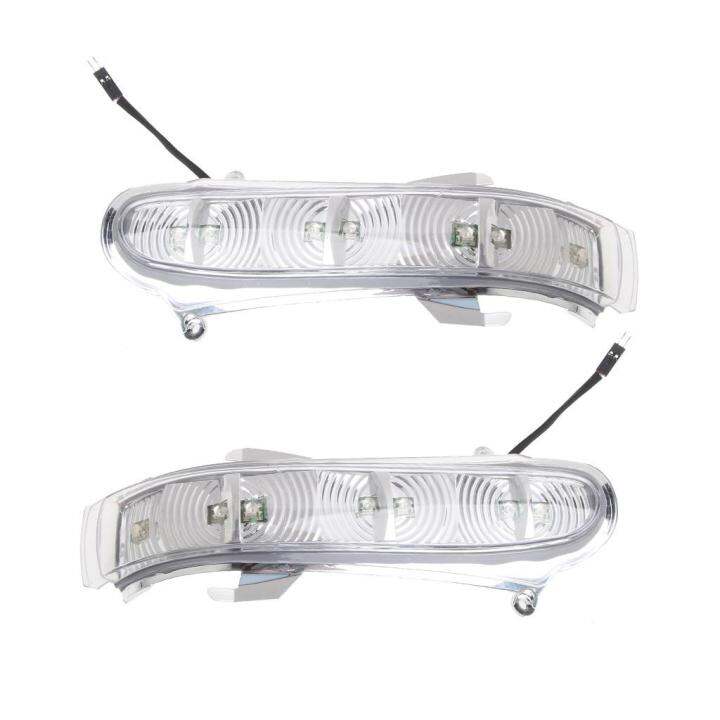 2x Front Turn Signals Lights Side Mirror Turn Signal Led For Mercedes