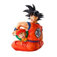 DBZ Goku &amp; Gohan Ichibansho 15ซม. พีวีซีแอคชั่นฟิกเกอร์รูปแกะสลักมังงะ Sep