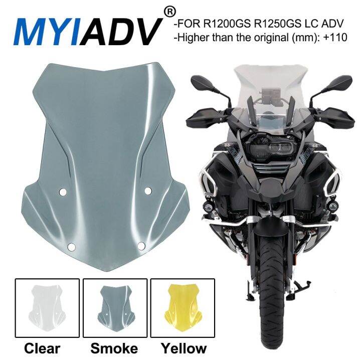 R1250GS Motorcycle Windshield For BMW R1200GS ADV LC Rallye Windscreen ...