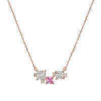 A.CEMI Glam Up Necklace สร้อยคอเงินชุบทอง 18K ฟรีกล่องของขวัญ ของขวัญแฟน