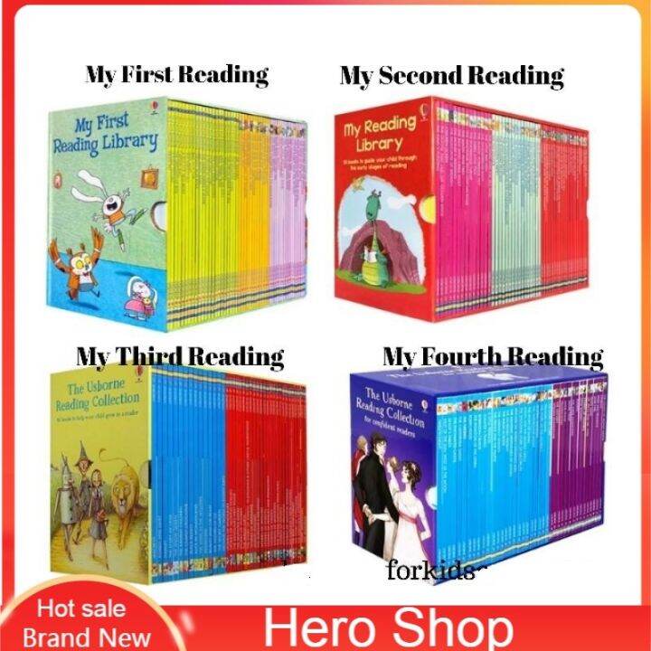 [COD]nr4ou7 COD Usborne Reading Library series 14 (box set) Learning