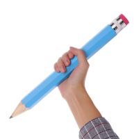 Toy Large Stationery Prop For Wooden Performance Pencil Giant Novelty Painter  Student 35cm Children Artist  Drawing Drafting