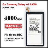 แบตเตอรี่ แท้ ต้นฉบับโทรศัพท์แบตเตอรี่ EB-BA900ABE สำหรับ Samsung Galaxy A9 A9000 2016รุ่น Authentic เปลี่ยนแบตเตอรี่4000MAh