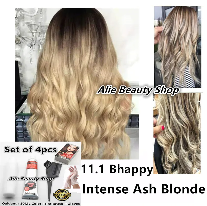 Intense Ash Blonde Permanent Hair Color Set  Bhappy | Lazada PH