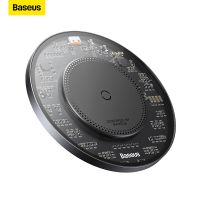 Baseus Simple2 15W Wireless Charger for 12 mini 12 12 pro, 12 pro max 11 11 pro 11 pro max X XS XR 8 Plus Fast Wireless Charging Pad for Samsung S8 S9 S10 Xiaomi mi 9 Charger