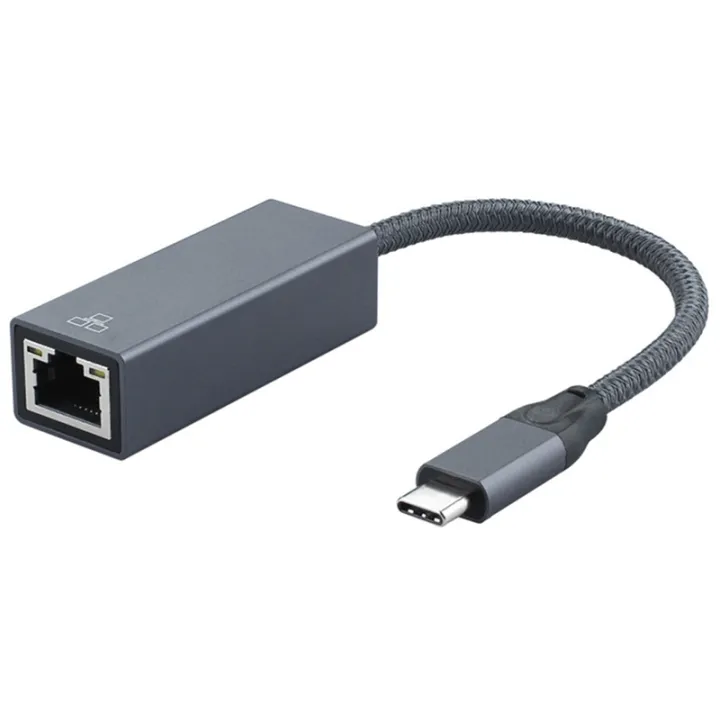 2500Mbps TypeC Adapter TypeC to RJ45 Network Port USB CM2.5G Gigabit DriveFree