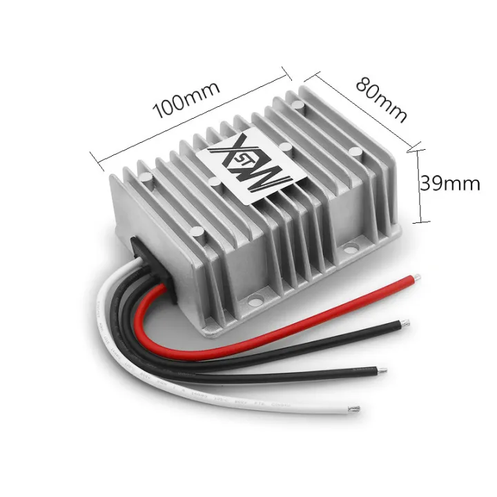 Convertitore Buck DC-DC SUN CYCLE 24V A 13.8V 1A-100A Step Down Regolatore Di Tensione Impermeabile IP67 - Foto 3