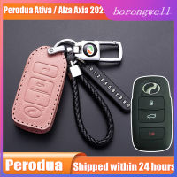 สำหรับ Perodua Ativa/alza Axia 2023 / Myvi 2022-2023หุ้มกุญแจรถฝาครอบรีโมท Kunci Kereta อุปกรณ์เสริมรถยนต์