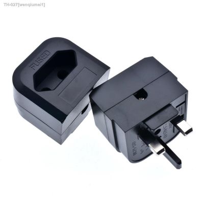 ☏✟ EU to UK plug adapter for Shaver electric toothbrush Type-C round 2 prong 4.0mm to Type-G british power conversion adapter