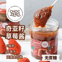 EA（美国进口）ChocZero Chia ซอสสตรอเบอร์รี่ 0 น้ำตาล 0 ซอสไขมัน ซอสขนมปังปิ้ง 340 กรัม