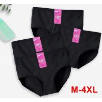 【Ready Stock】7508# M-4XL ดำล้วนคละลาย กางเกงชั้นใน ผู้หญิง High Quality Fashionable