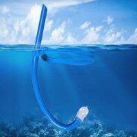 ：&amp;gt;?": From Wet Training Swim Snorkel For Lap Swimming Snorkeling Gear Front Comfortablemounted Silicone Mouthpiece For Kid/Child