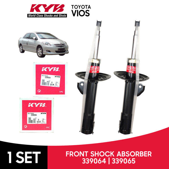 KYB Kayaba Excel G Shock Absorber Toyota Vios, Yaris 2008 - 2012 Front ...