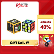 Rubik s cube 3x3 Qiyi sail W lacing black white edge