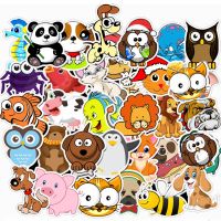 【LZ】♈☋◄  Waterproof Cartoon Animais Adesivos Decalque Graffiti Brinquedos Clássicos Laptop Guitarra Bagagem Geladeira Telefone Bicicleta Criança 10 Pcs 30 Pcs 50Pcs