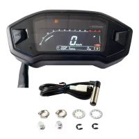 2021 VA LCD Display 12000RPM Motorcycle Speedometer Color Universal Digital Odemeter Tachometer Adjustable M3 Monkey