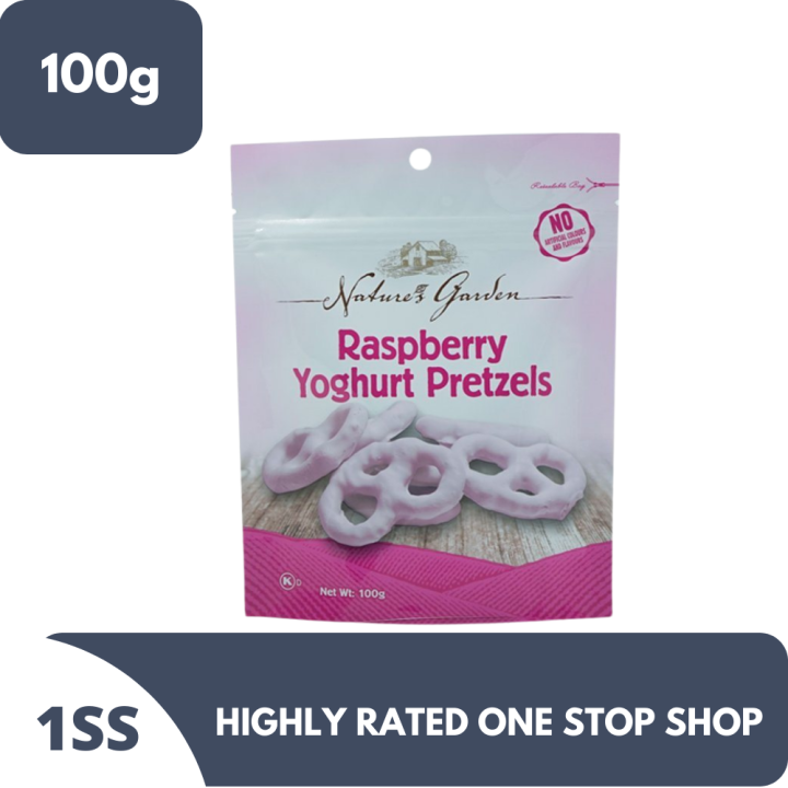 Nature's Garden Raspberry Yoghurt Pretzel 100g Lazada PH