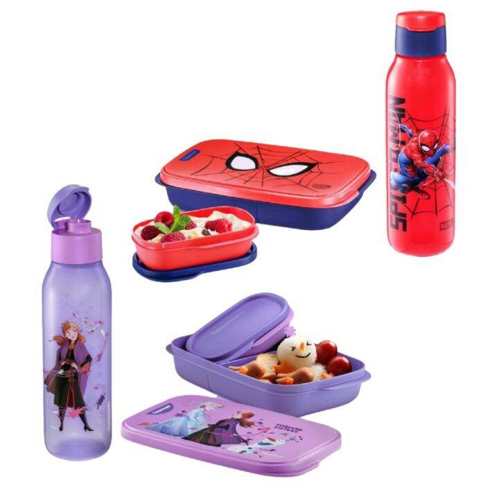Tupperware Disney Frozen Collection Tupperware Marvel Spider man