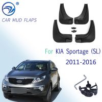 JHTJHNDTGFJHND 1เซ็ตรถด้านหน้าบังโคลนหลังสำหรับ KIA Sportage (SL) 2011-2016อุปกรณ์เสริมบังโคลน1เซ็ต/ 4ชิ้นกระแทก