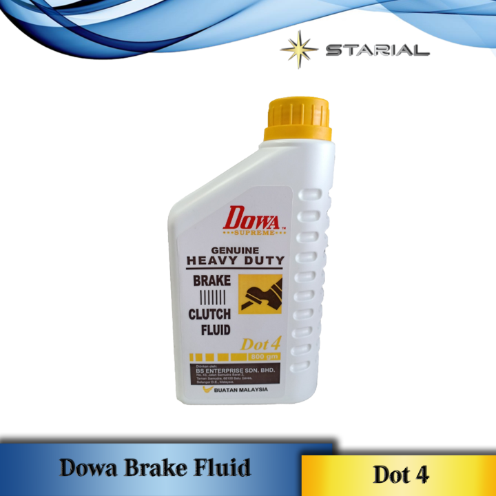 DOWA BRAKE FLUIDS DOT 3 / DOT 4 / MINYEK BREK / 400 GM / 800 GM Lazada