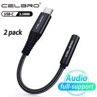 2pack 3.5mm Audio Cable 3.5 Jack For Samsung Note 10 9 S10 Oneplus 7t Pro Mi 9 8 Usb Type C To 3.5 Mm AUX Headphone Jack Adapter Cables