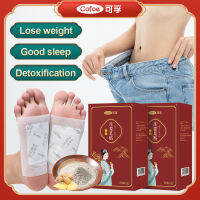 Cofoe 100ชิ้น/กล่องแผ่นแปะเท้าขิงขจัดความชื้น Detox Sin Feet Plaster TCM กายภาพบำบัดปรับปรุงมดลูก Hydrops ช่วยการนอนหลับแผ่นดีท็อกซ์เท้า