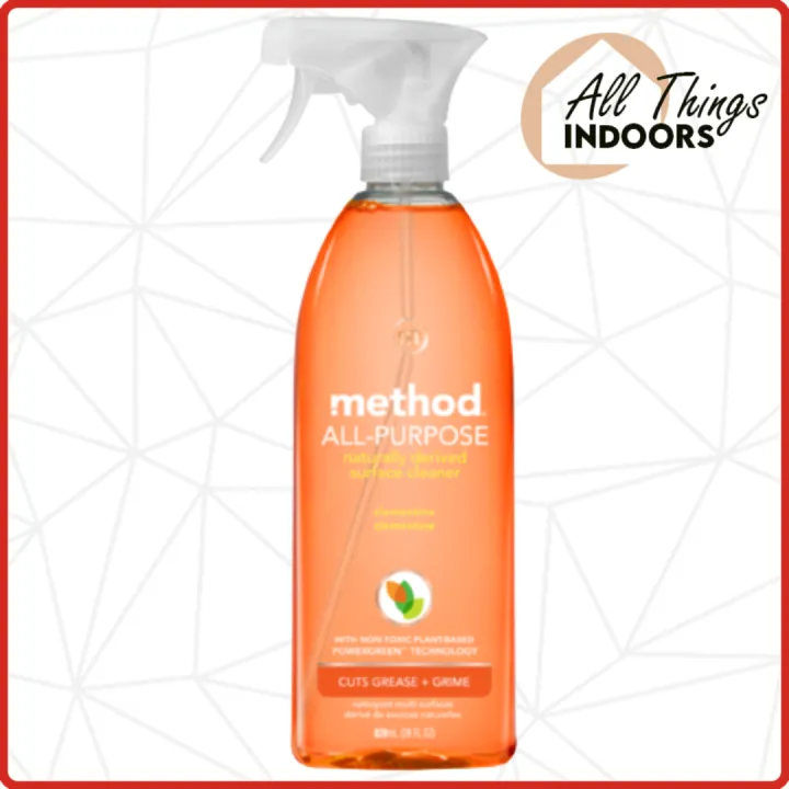 Method AllPurpose Natural Surface Cleaner, Clementine 828ml Lazada PH
