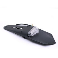 รถจักรยานยนต์ออฟโรด Dual Sport Dirt Bike Clear LED ด้านหลัง Fender ไฟท้ายเบรค