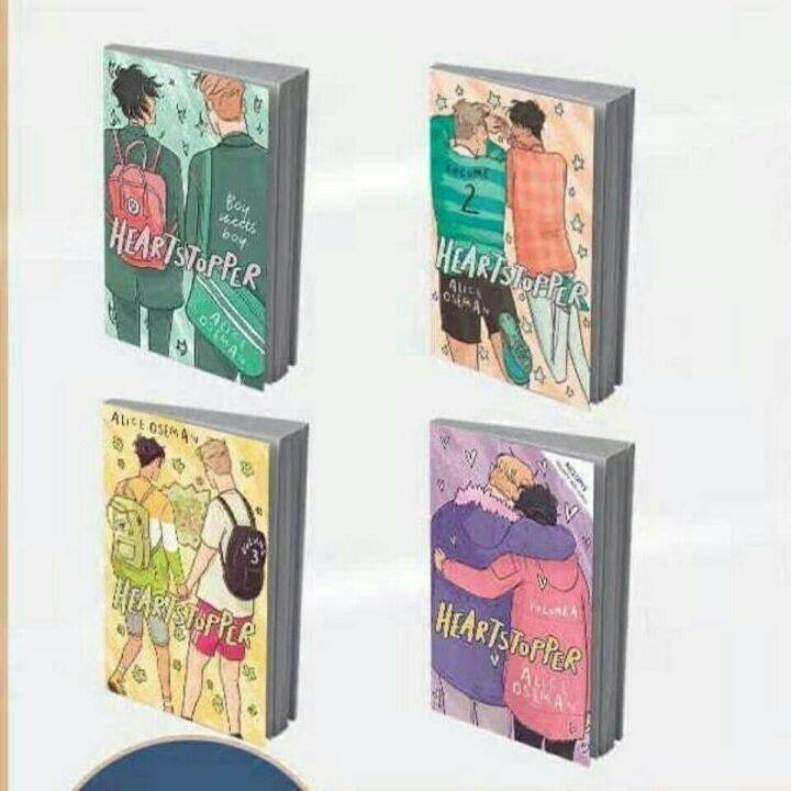 Heartstopper Series Volume 1-4 Books Set By Alice Oseman | Lazada PH