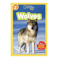 National Geographic Kids Level 2: WOLVES WOLF childrens Science Encyclopedia English childrens Book Animal Science picture book for children aged 3-6