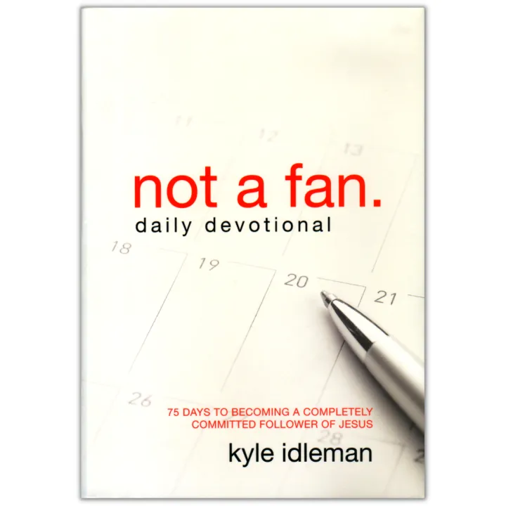 Not a Fan. Kyle Idleman Lazada PH