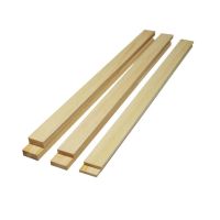 6PCS/SET Mud-Rolling Stick Guide Mudboard Guide Wooden Strips DIY Ceramic Mudboard Forming Tool Teaching Pottery Tool