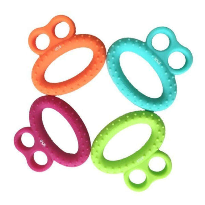 บริหารมือ-นิ้ว-silicone-ring-hand-exerciser-ซิลิโคน-บริหารมือ-ทรงแหวน-มีขนาดให้เลือก