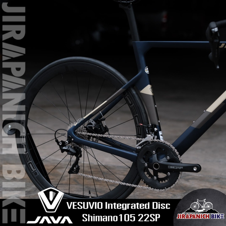 จักรยานเสือหมอบ-java-รุ่น-vesuvio-integrated-disc-ตัวถังคาร์บอน-ชุดเกียร์-shimano-105
