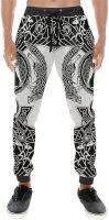 Unisex Joggers Pants, 3D Full Printing Vikings Tattoo Long Pants, Autumn Fashion Casual Trousers