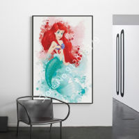 Nordic Princess Diamond Painting Art Poster Hand Stick Diamond Embroidery Picture Living Room Home Decoration