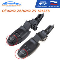 รถ6242 Z8 6242 Z9 6242Z8 6242Z9สำหรับ Peugeot 207 307 308 407 607 3008สำหรับ Citroen C3 C5 C8 Cruise Control สวิทช์96637159XT