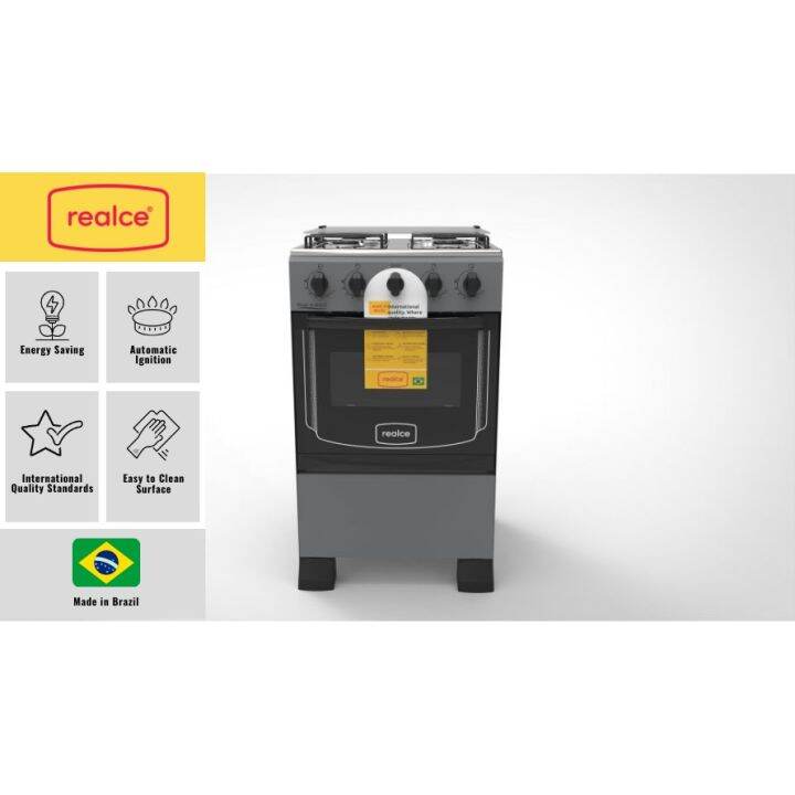 Realce Zeus Gas Range with Oven Lazada PH