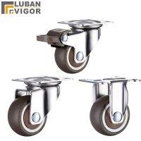 Light Furniture Casters / Wheel With Bea,TPE Ruer,Super Mute Wheels,For Bookcase Drawer Flower Racks,Tables And Chairs