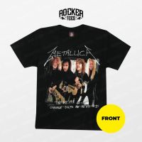 คลังสินค้าพร้อม [1707] Metallica The $5.98 EP Garage Days Revisited-เสื้อยืดสีดำ Baju Band Legen Rock