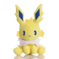 โปเกมอน Pikachu ของเล่นตุ๊กตา Kawaii ญี่ปุ่นอะนิเมะ Jolteon ตุ๊กตาตุ๊กตานุ่มยัดไส้การ์ตูนหมอนประดับห้องเด็กคริสต์มาสของขวัญวันเกิด