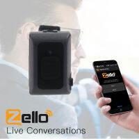 Wireless Bluetooth PTT Controller Hands-free Walkie Talkie Button for Android IOS Mobile Phone Low Energy for Zello Work