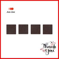 สักหลาดแบบเหลี่ยม SOFT TOUCH 1 นิ้ว สีน้ำตาลSQUARE FELT PAD SOFT TOUCH 1” BROWN **สอบถามเพิ่มเติมได้จ้า**