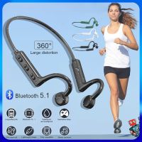 New Bone Conduction Wireless Bluetooth Headphones Sport TWS Bluetooth Neckband Headset Hearing Aids Earphones Handsfree With Mic Wireless Earbuds Acce