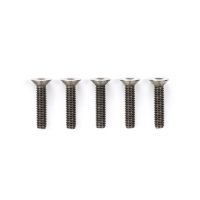 [ชุดแต่งรถบังคับ] TAMIYA 53537 OP.537 3x14mm Titanium Countersunk Hex Head Screw (5pcs.) ชุดแต่งทามิย่าแท้ rc