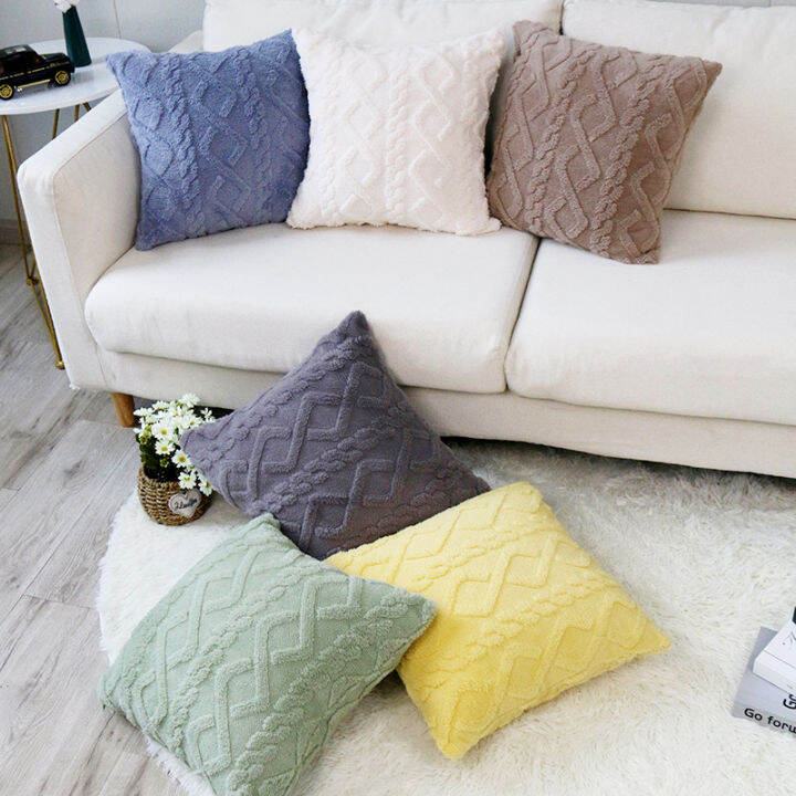 cushion-case-solid-color-pillowcase-soft-plush-wool-pillow-covers-pillow-covers-pillowcase