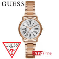 (ผ่อนชำระ สูงสุด 10 เดือน) GUESS Jackie นาฬิกาข้อมือผู้หญิง สายสแตนเลส รุ่น W1148L3 (Rose Gold) [ประกันศูนย์ CMG 2 ปี]