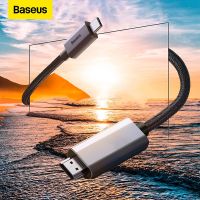 ❦▽ Baseus USB C to HDMI-compatible Cable 4K 60Hz Type C HDMI-compatible For PS4 PS5 TV Box Mi box HDMI-compatible Cables