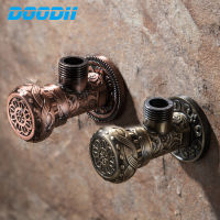 【CW】Antique ss Triangle Valve Water Control Valve Bathroom Hot And Cold Angle Valve Tap Water Bidet Cleaning Sprayer Accessories